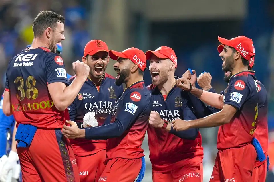 RCB VS MI
